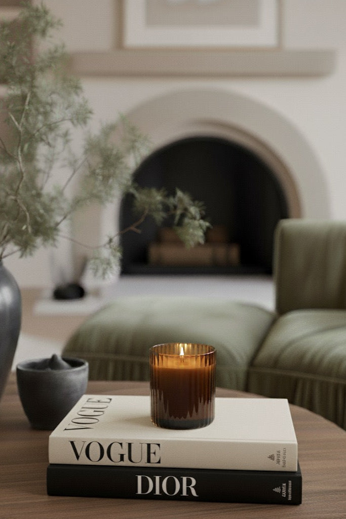 8 oz. Soy Candle in Amber Jar by Layer the Love