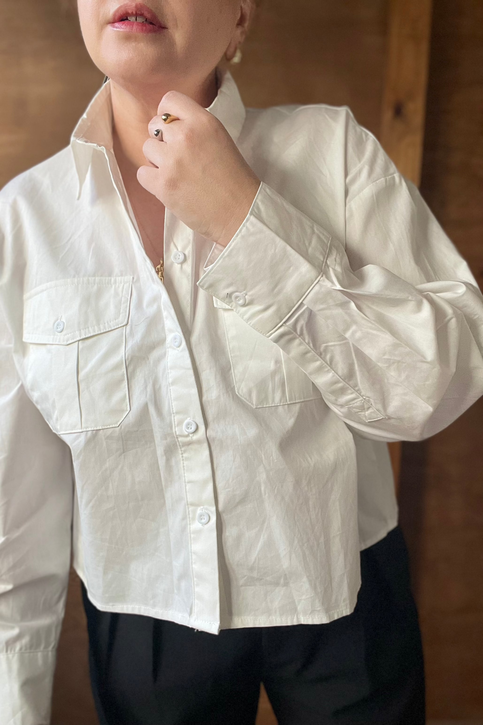 Final Sale - Poplin Shirt