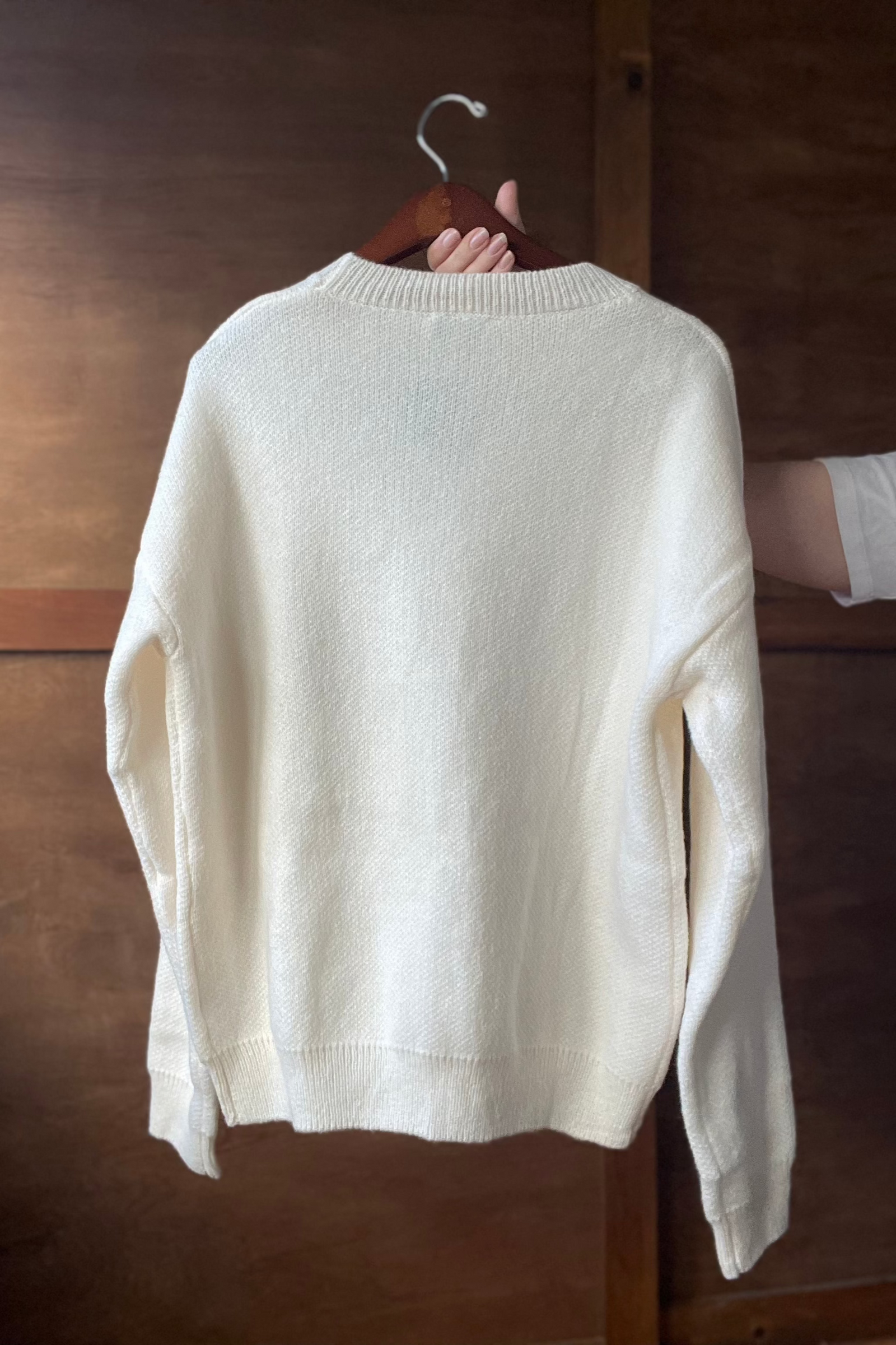 Drawn Face Sweater