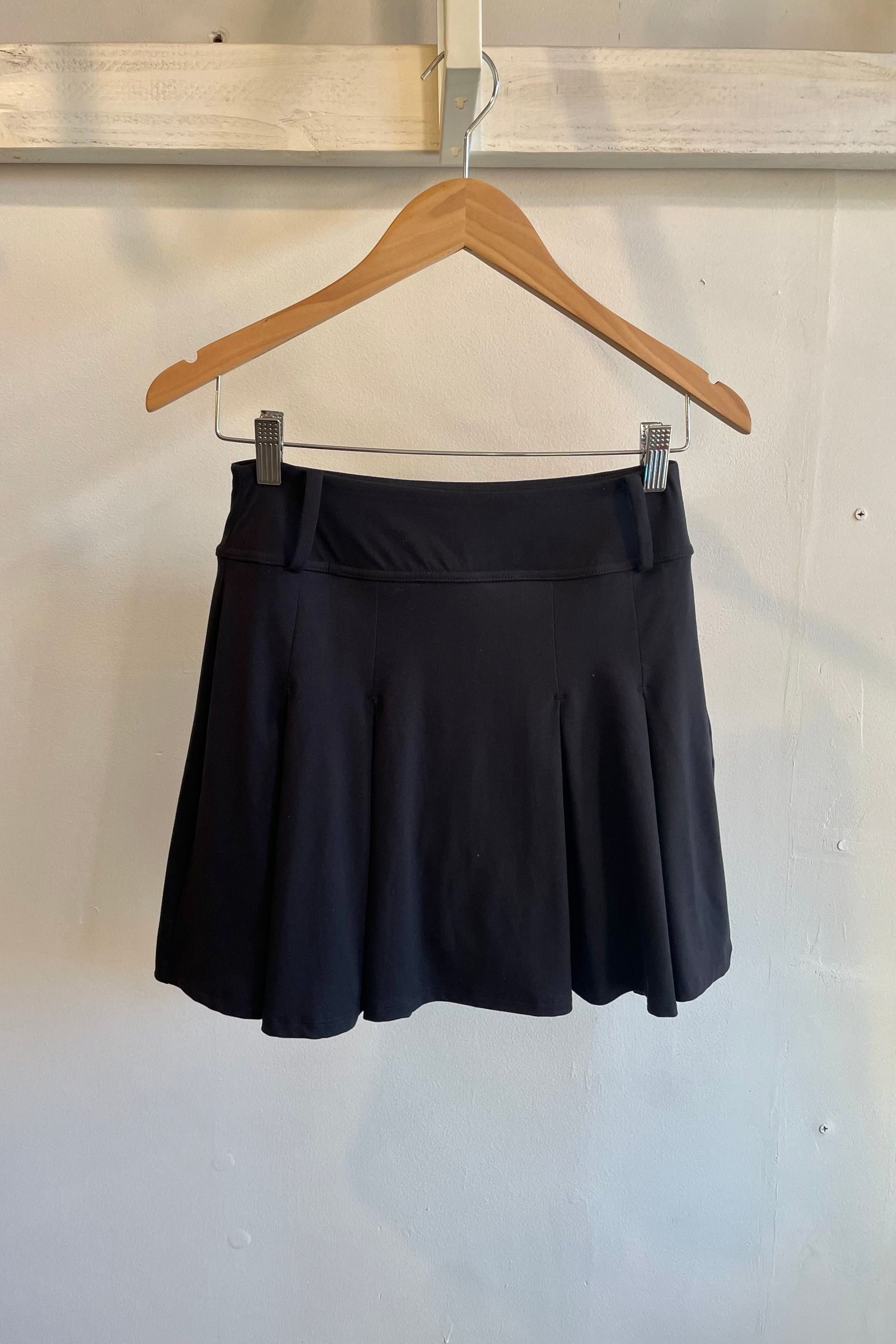 Pleated Skirt with Under-Short