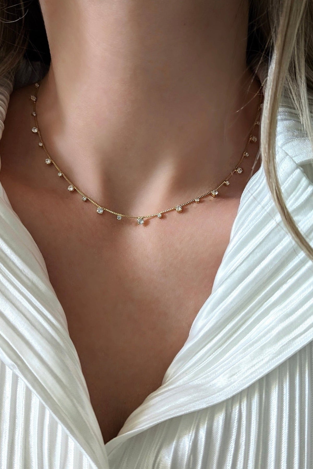 Bobbi Sparkle Choker by Layer the Love