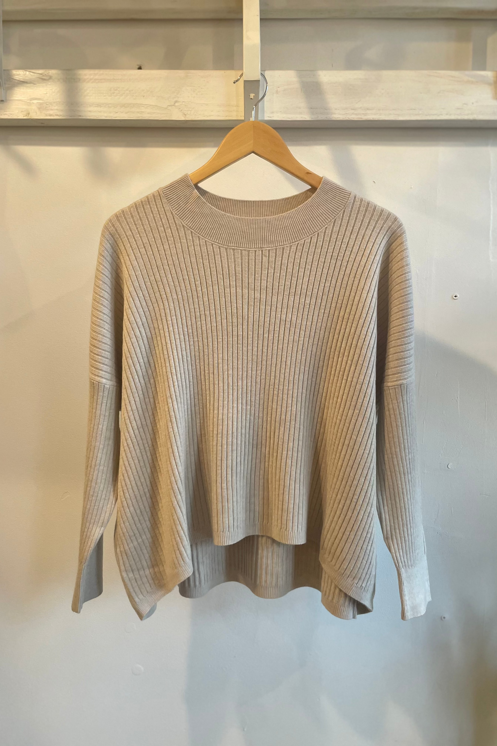 Relaxed Rib Sweater