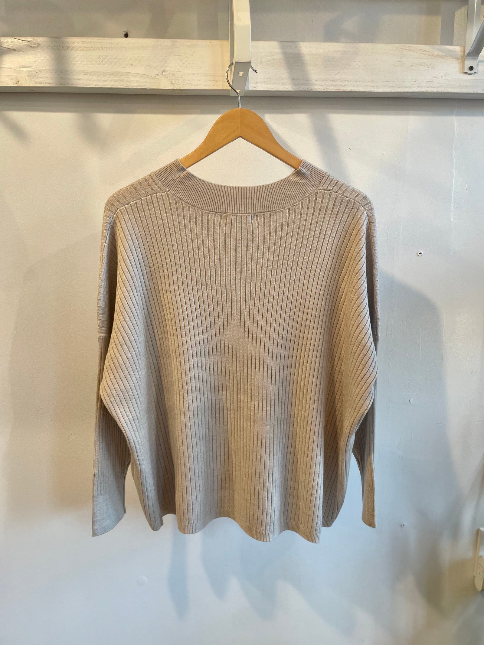 Relaxed Rib Sweater