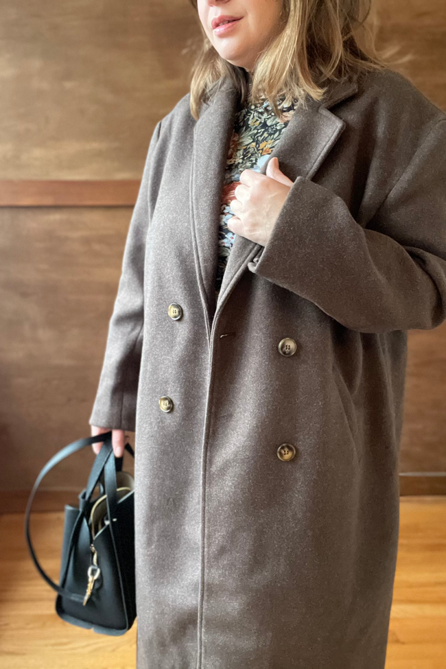 Double Breasted Overcoat