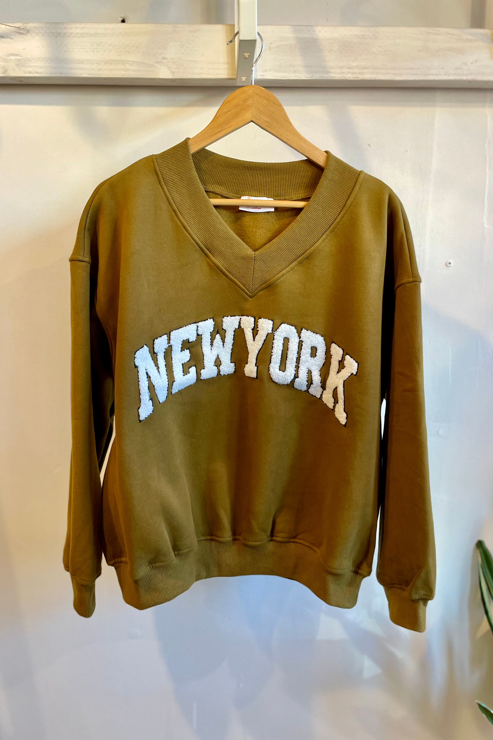 New York Patch Sweatshirt