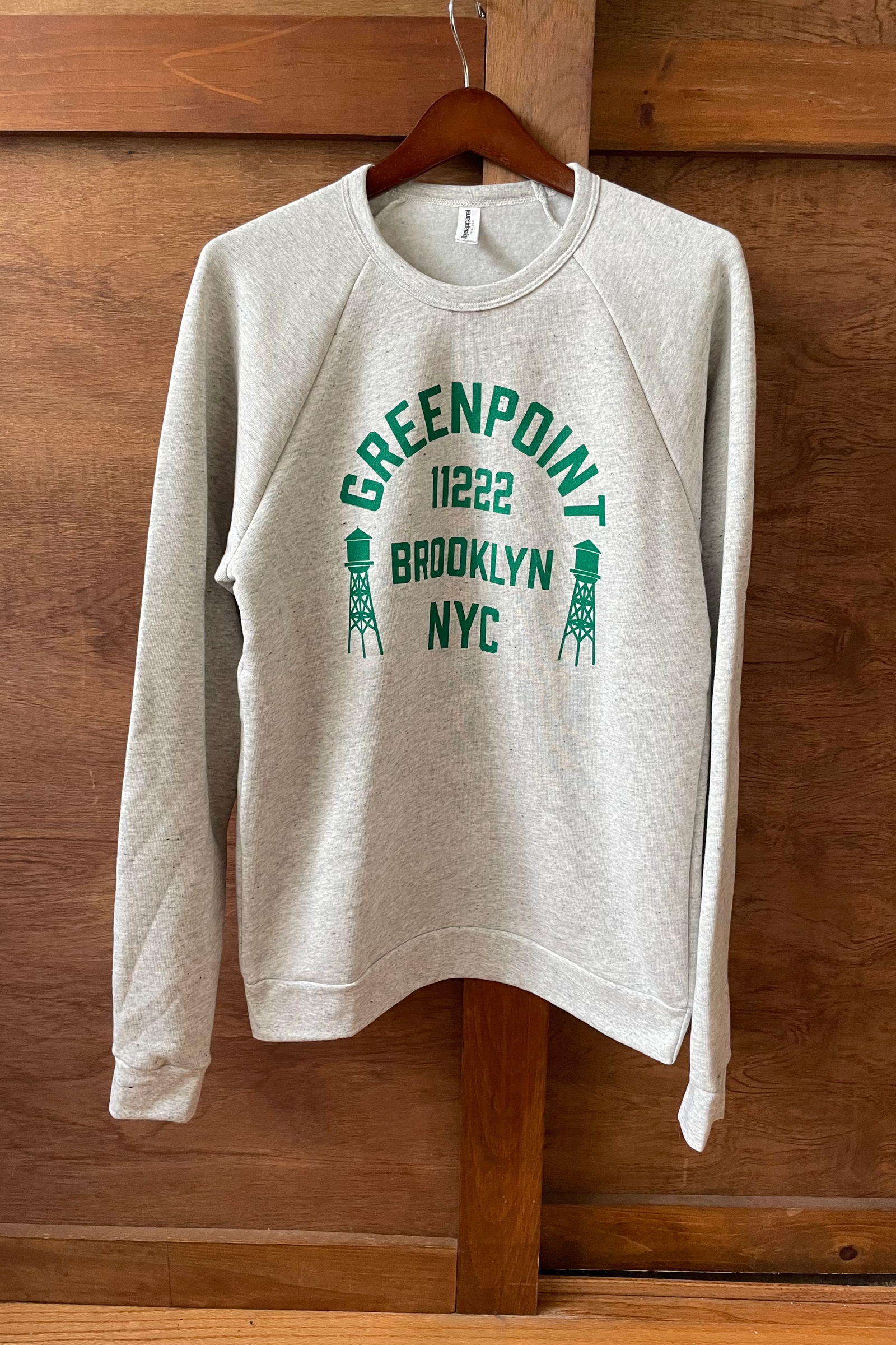 *In Store* Greenpoint Water Tower Raglan Sweatshirt