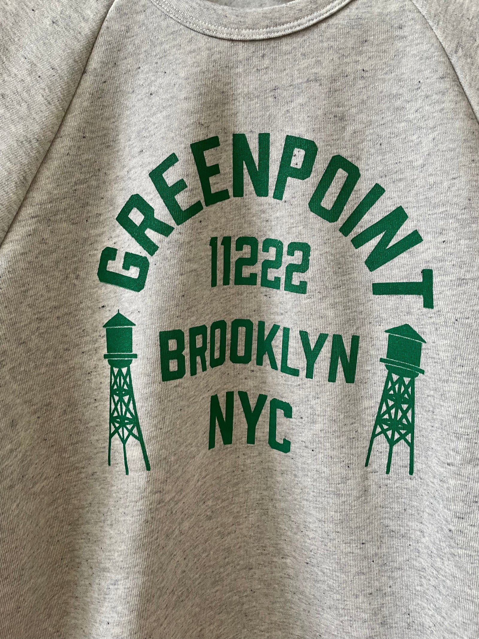 *In Store* Greenpoint Water Tower Raglan Sweatshirt