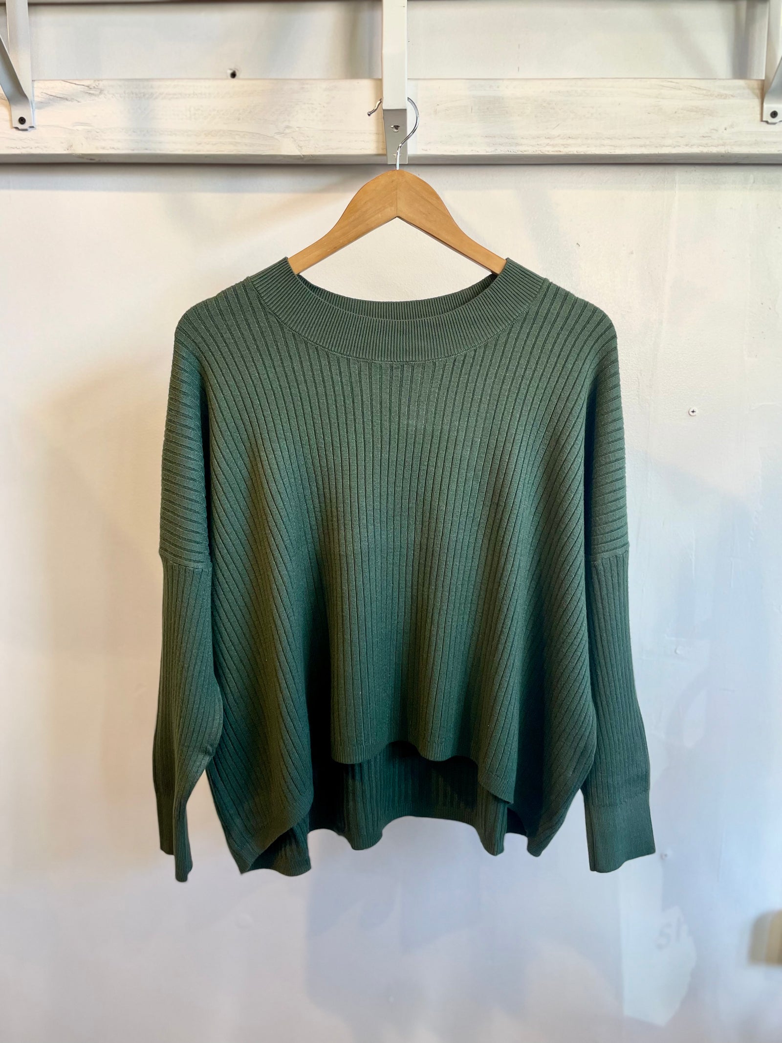 Relaxed Rib Sweater