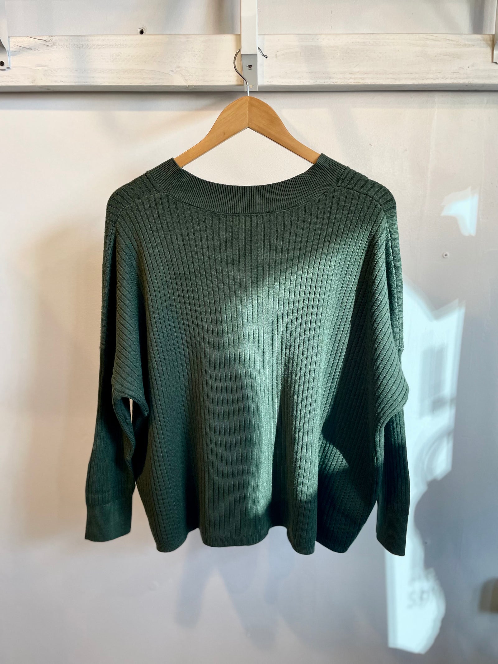 Relaxed Rib Sweater