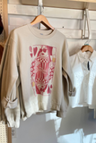 Queen of Hearts and Champagne Sweatshirt