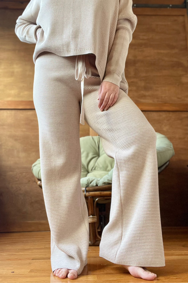 Waffle Sweater Lounge Pant