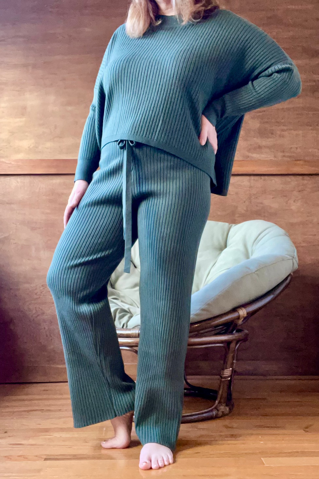 Rib Sweater Lounge Pant