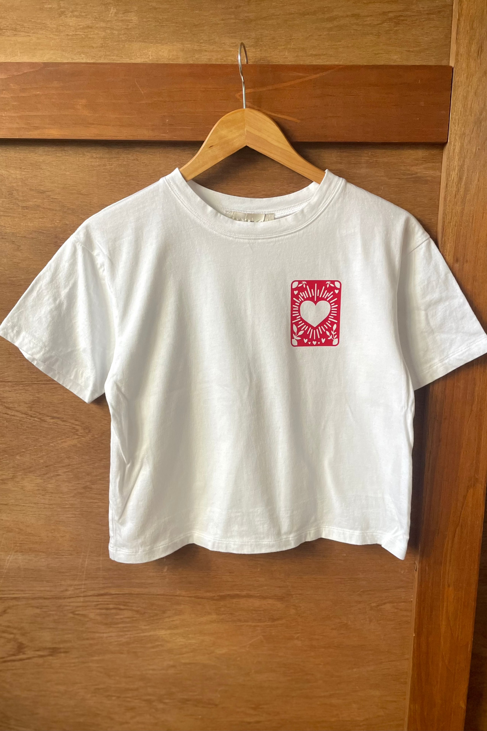 Tarot Heart Cropped Tee