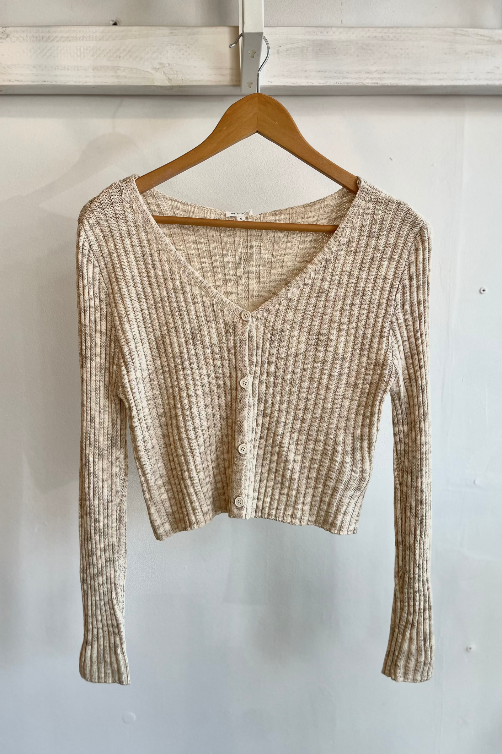 Light Rib Cardigan