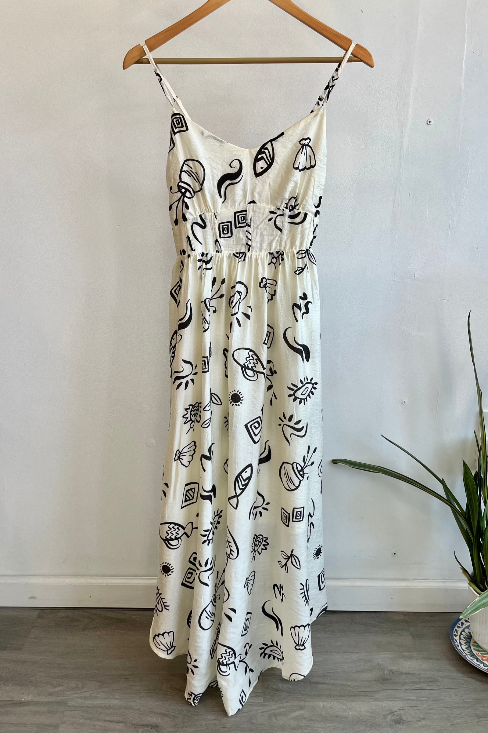 Doodle Midi Dress