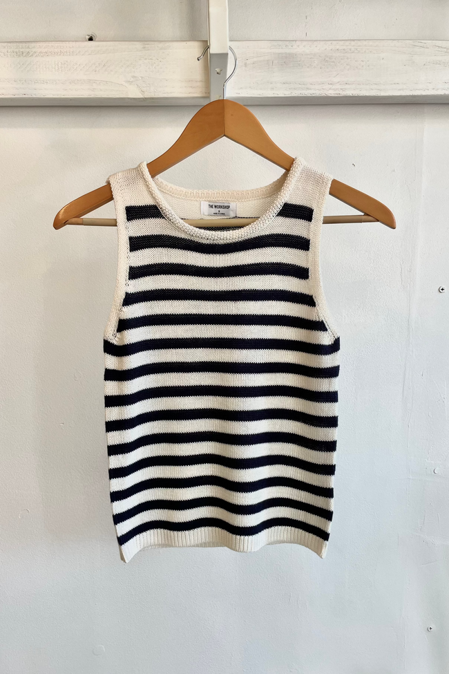 Striped Sweater Tank