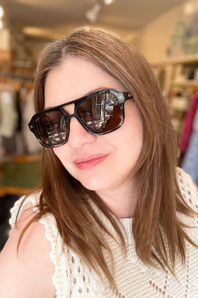 Sydney - Bold Retro Aviator Sunglasses