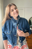 Crop Denim Jacket