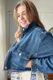 Crop Denim Jacket