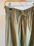 Relaxed Cotton Barrel Pants