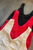 Reversible Lace Crop Top Tank
