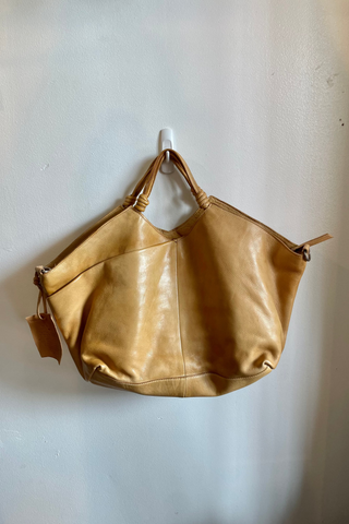 Bianca Handcrafted Leather Crossbody Tote