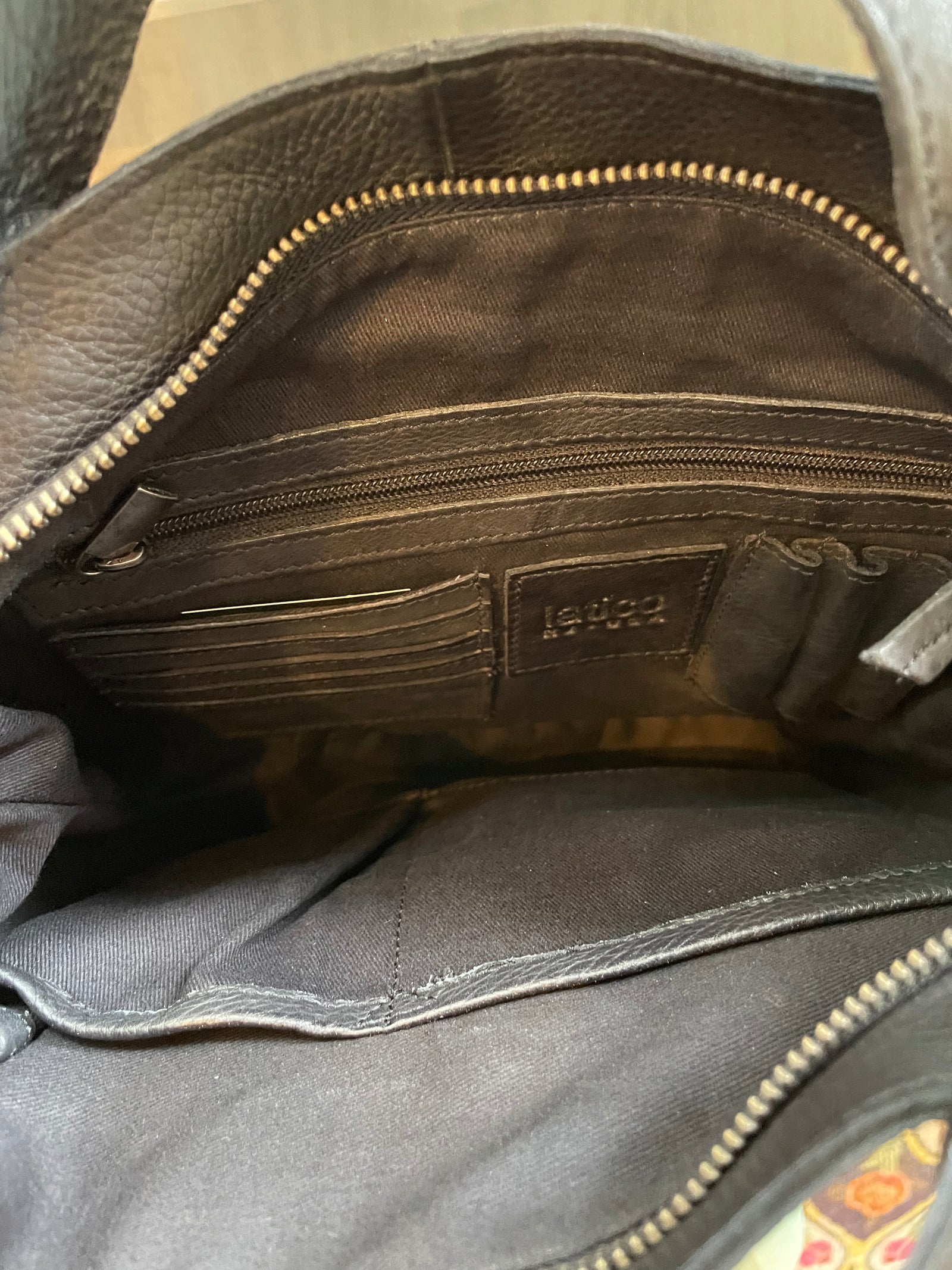 Bianca Handcrafted Leather Crossbody Tote