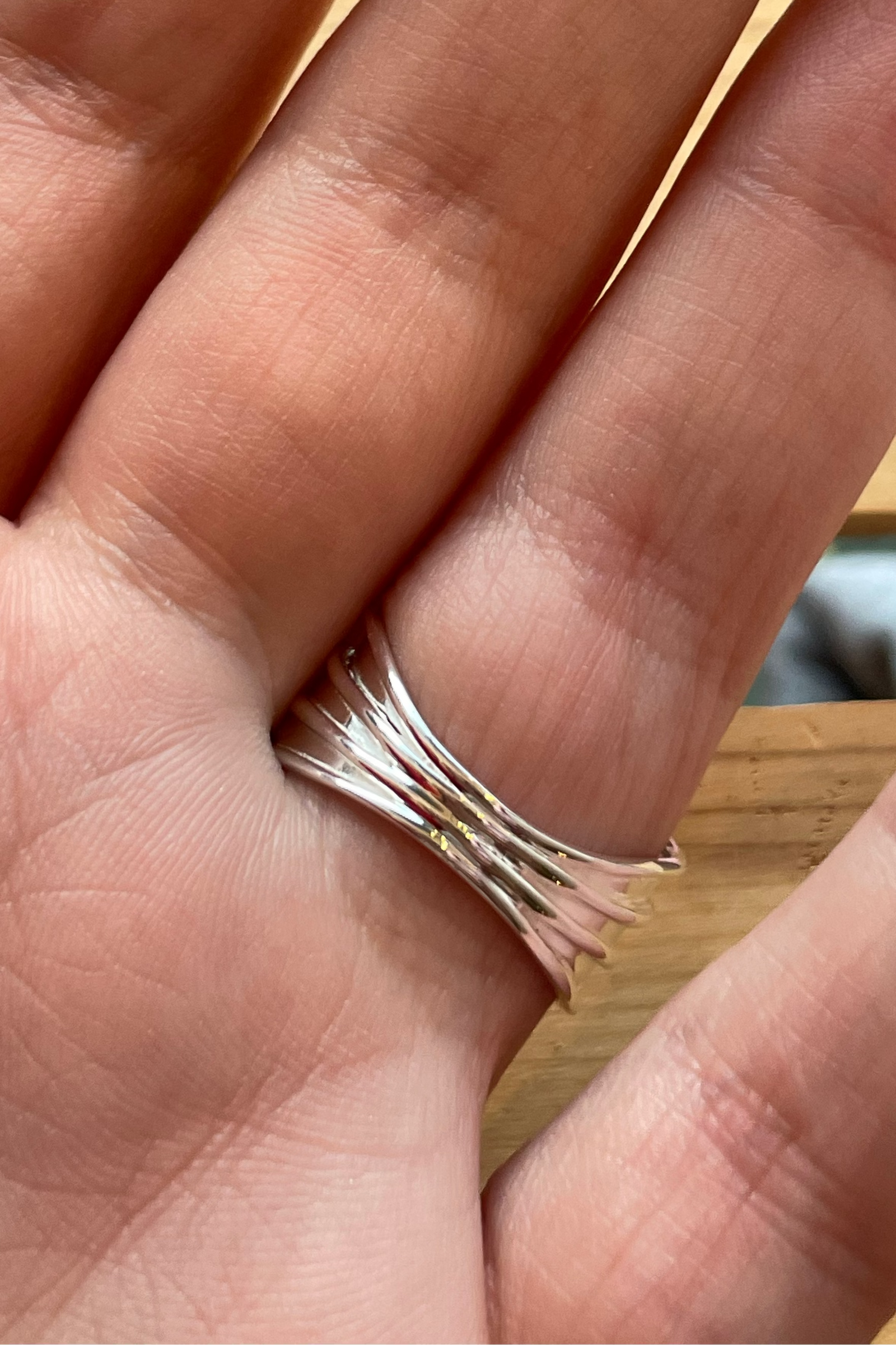 Banded Sterling Silver Ring