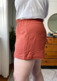 Final Sale - Linen Easy Pull On Shorts