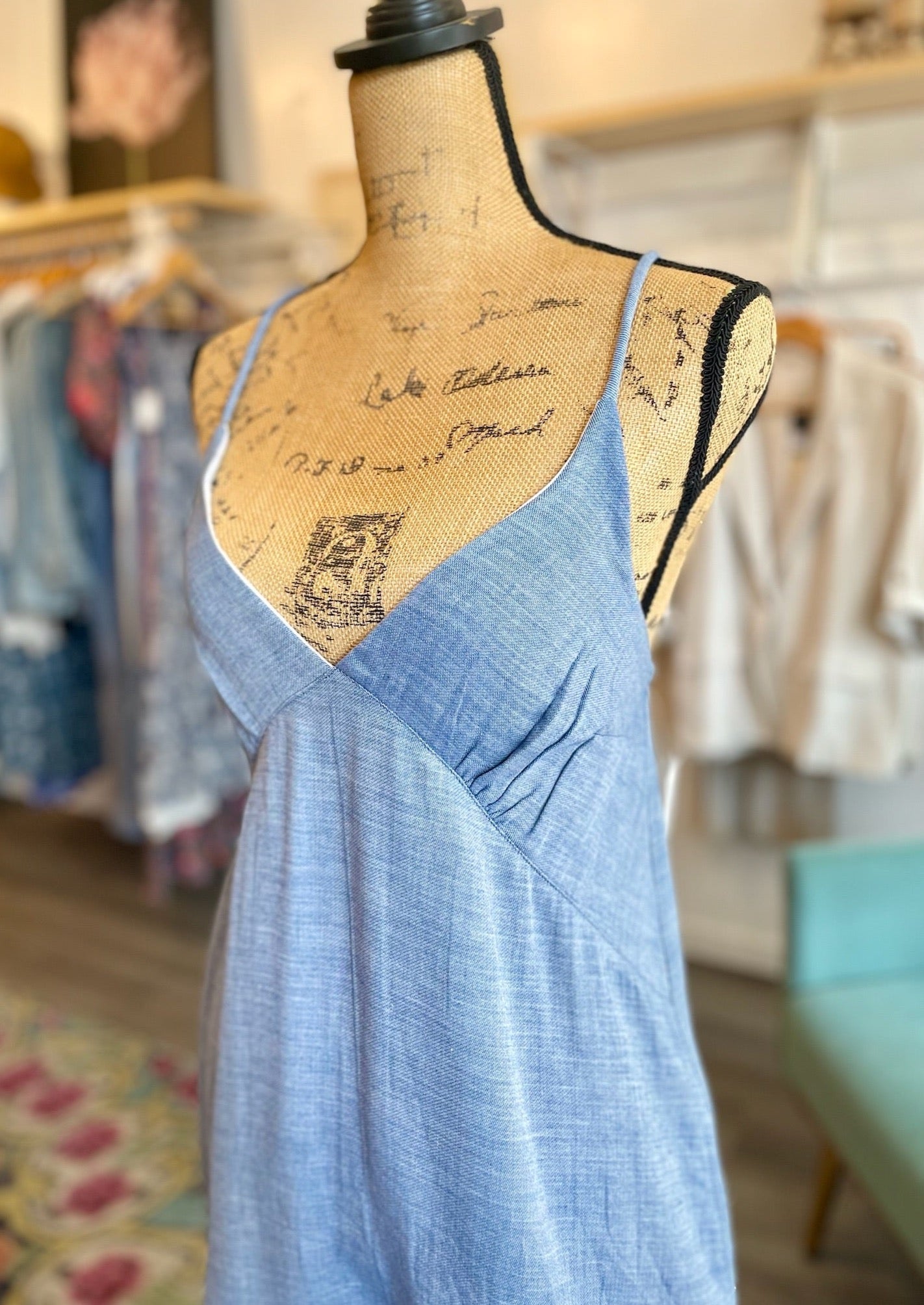 Chambray Katrina Dress