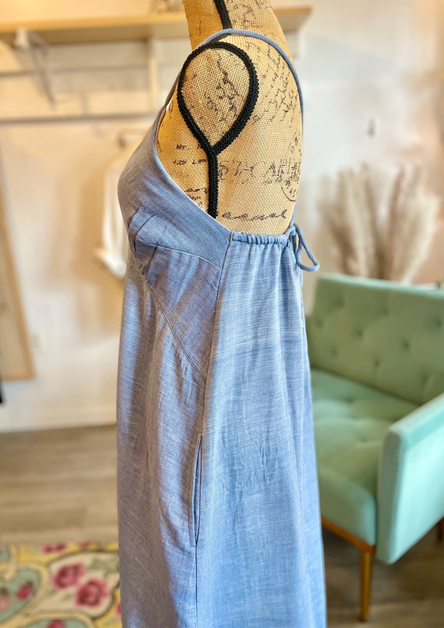 Chambray Katrina Dress