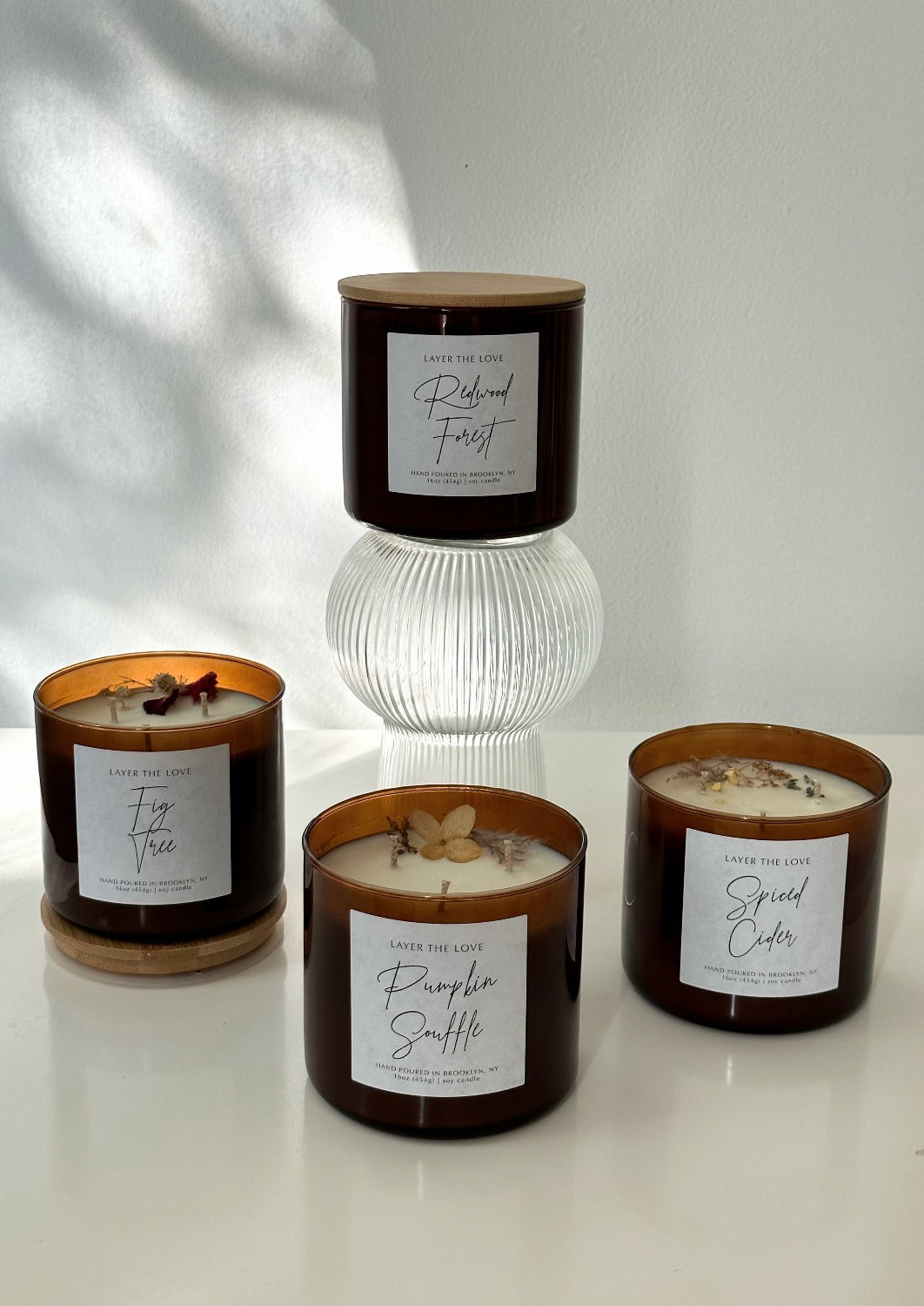 Limited Edition 3 Wick Candle - Fig Tree