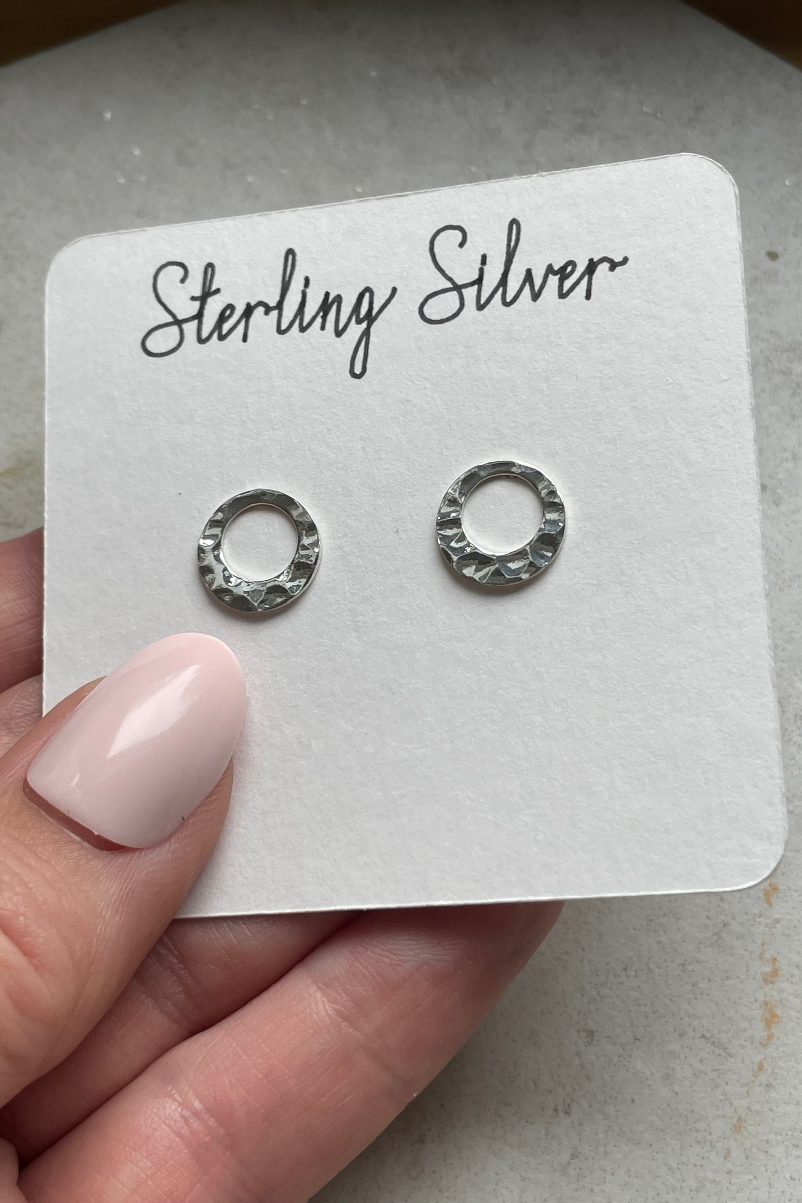 Eclipse Sterling Silver Studs