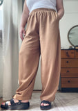 Linen Barrel Pant