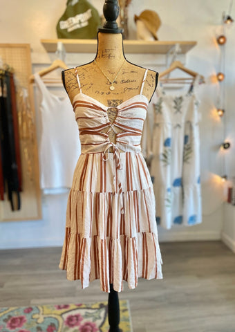 Final Sale - Sofia Smocked Midi Dress