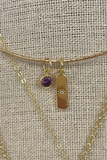 Gold Filled Half Collar Necklace