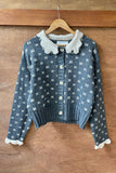 Final Sale - Sweet Collar Cardigan