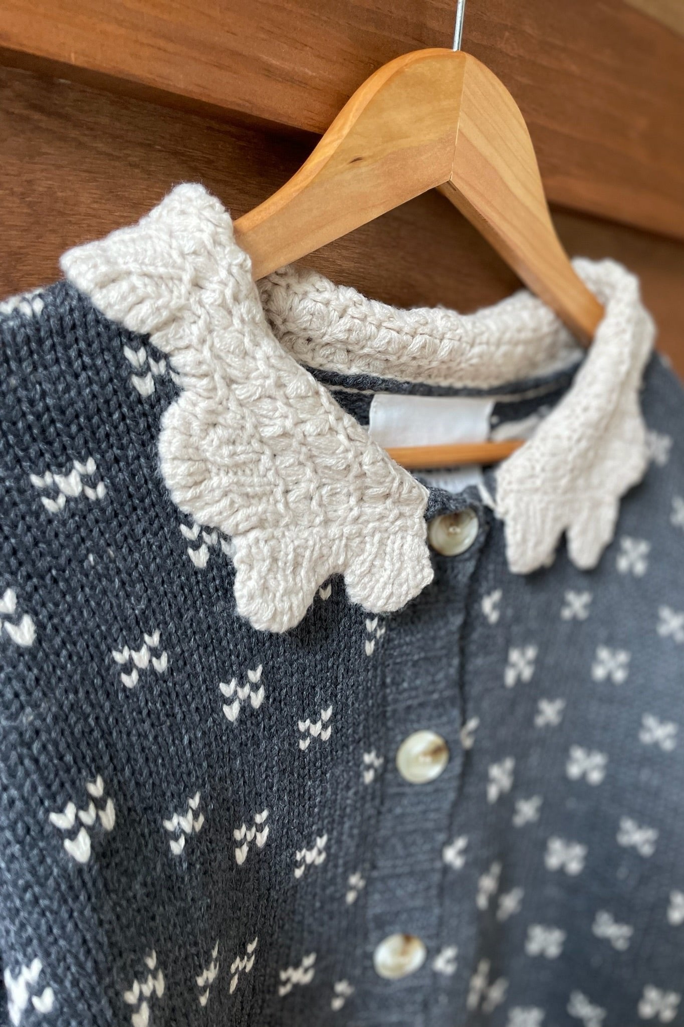 Final Sale - Sweet Collar Cardigan