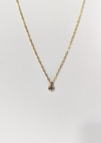 Gold Grecian Coin Necklace by Layer the Love