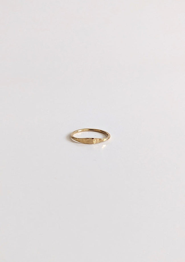 Gold Filled Signet Ring