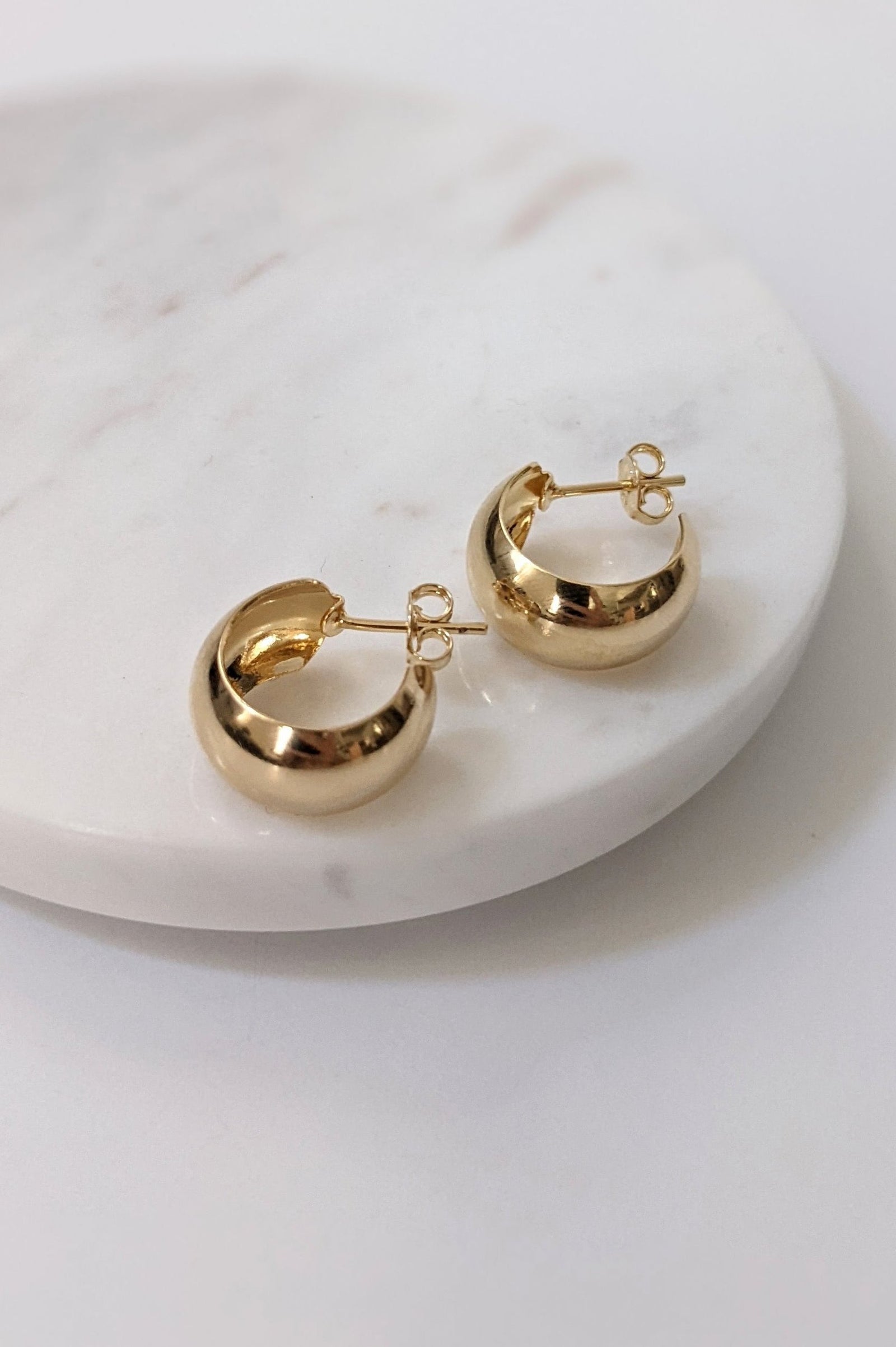 Celine Bold Hoop Earrings