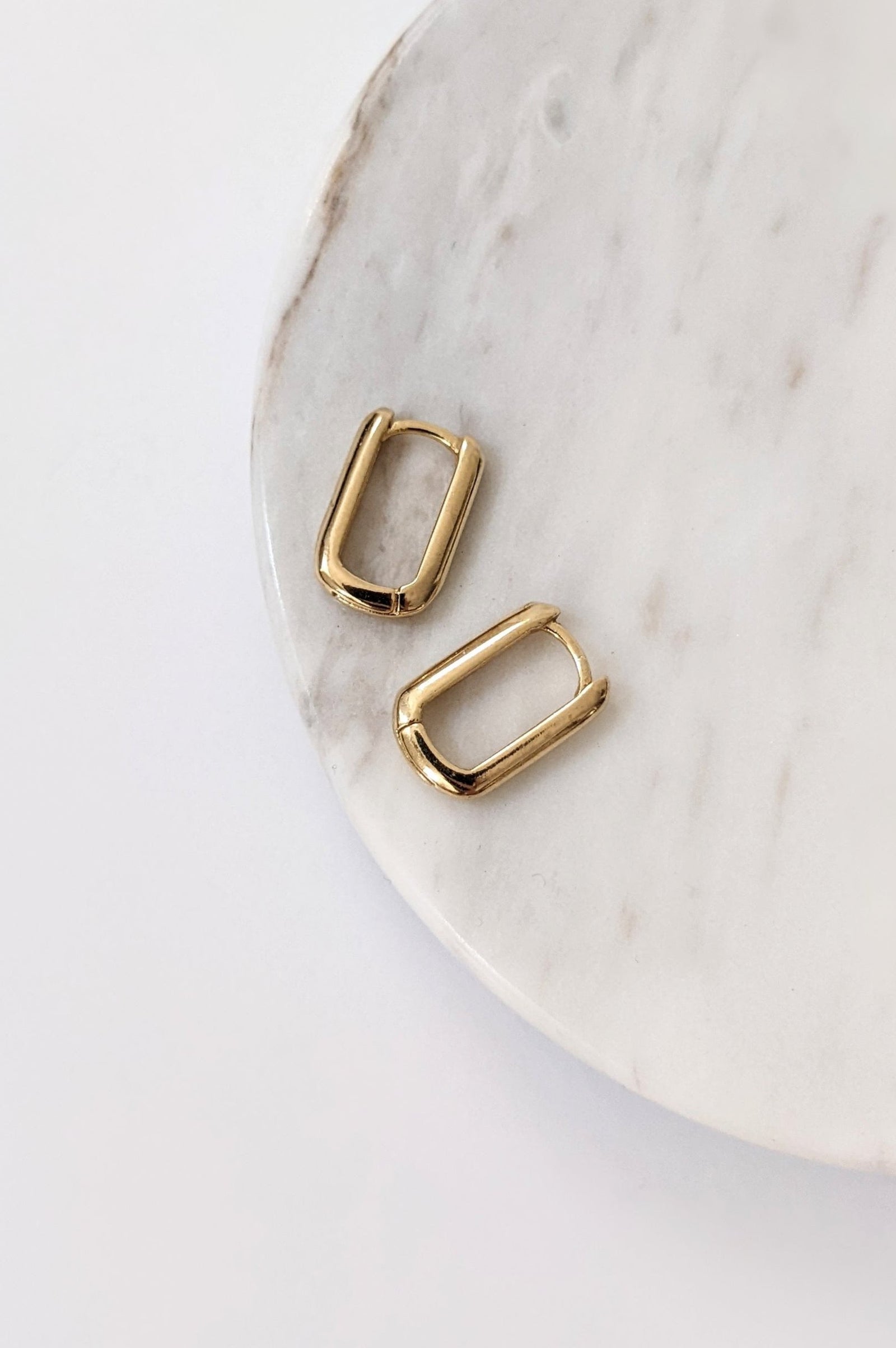 Brooke Rectangle Hoops