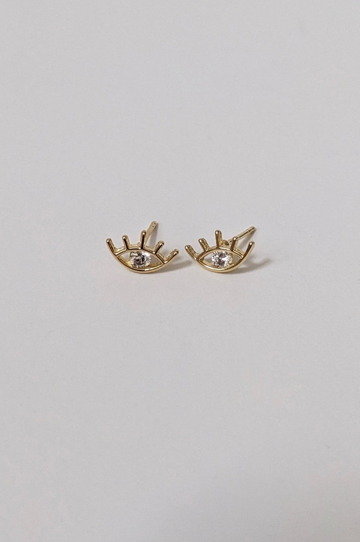 Eve Evil Eye Studs by Layer the Love
