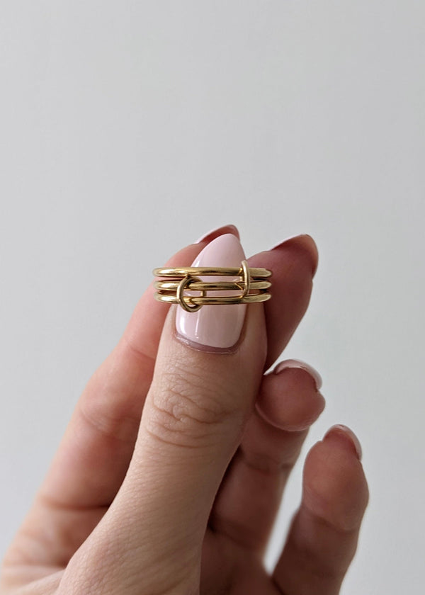 Gold Filled Kori Trio Ring