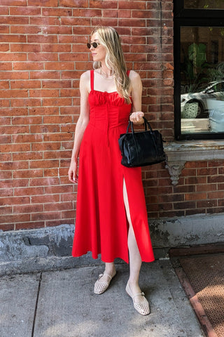 100% Linen Button Tank