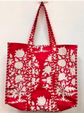 Quilted Beach Tote