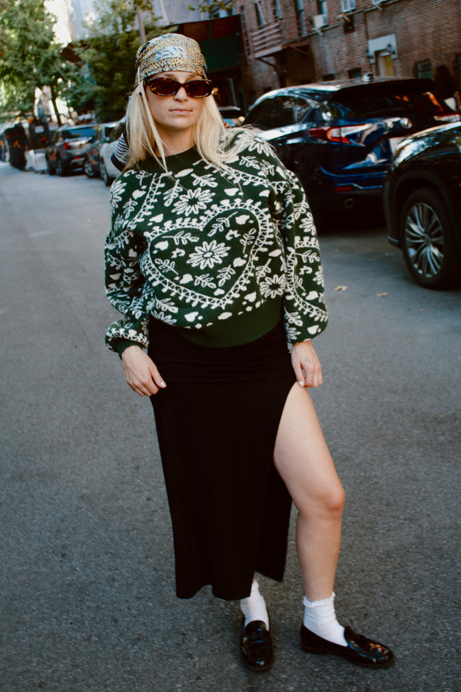 Luxe Jersey Skirt