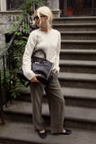 Mare Studded Leather Bag