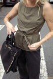 Mare Studded Leather Bag