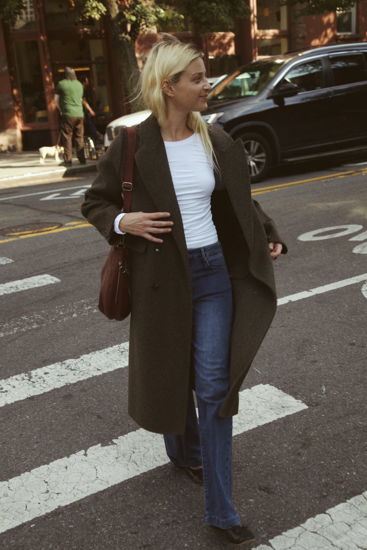 Eden Double-Breasted Over Coat